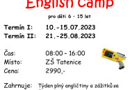 ,,English camp"   Tatenice 2023